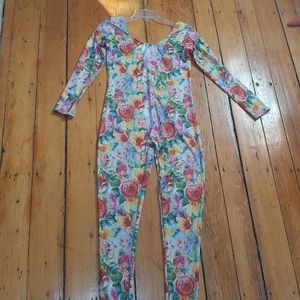 Floral onesie